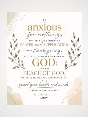 DDS Art Print, 8x10, Paper Print, Unframed, Anxious for Nothing Series